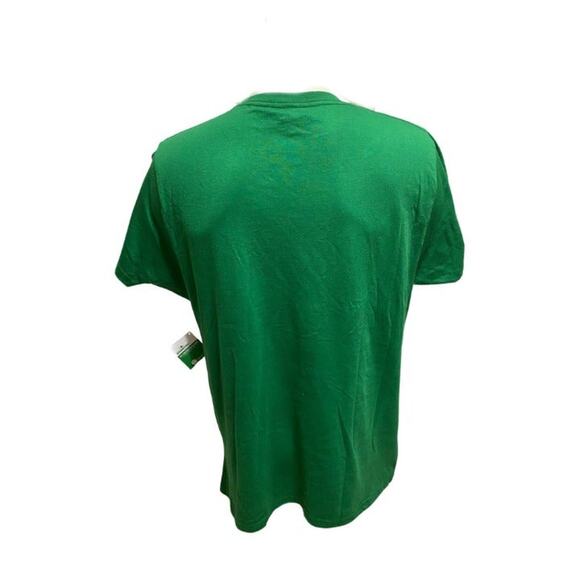 NWT Lucky Kiss Me I'm Irish St Patrick's Day Green Tee Shirt Unisex Size Large - Picture 3 of 3